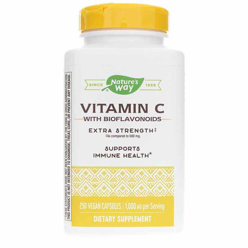 Vitamin C With Bioflavonoids Extra Strength Nature S Way